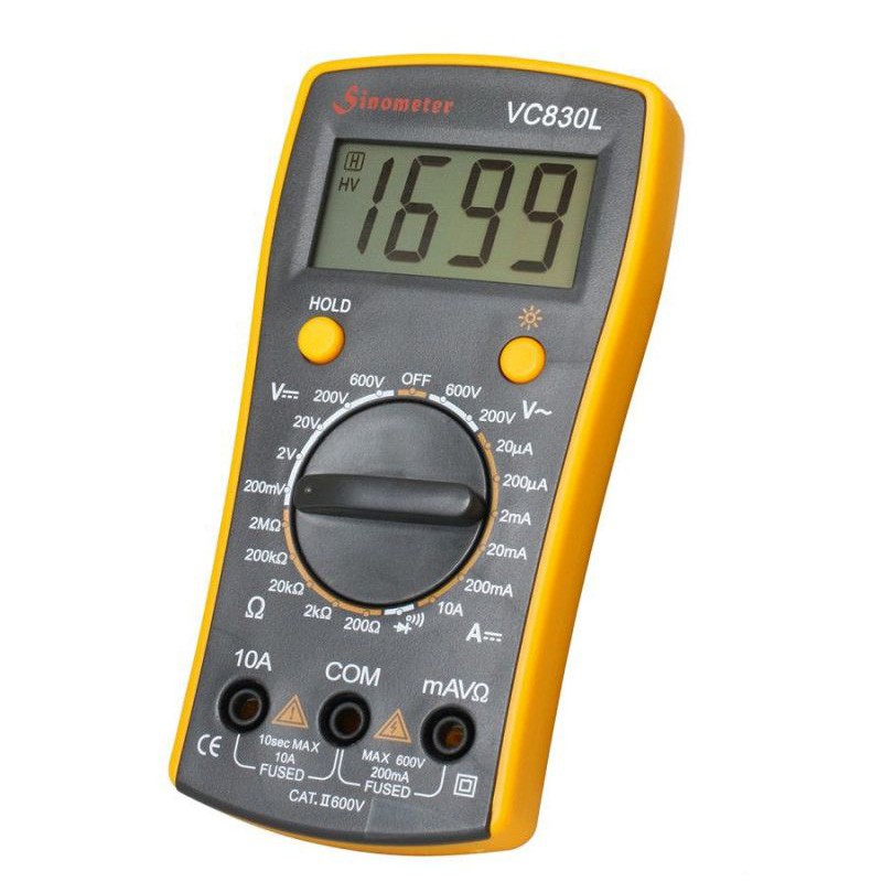 Multimetru digital, 6 functii, inregistrare valori masurate, Home - imagine 4